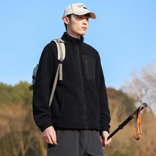 百媚生 情侣冲锋衣抓绒内胆两件套三合一石墨烯外套QS-5569 商品图3