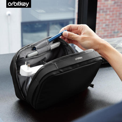 「包中包设计」OrbitKey二合一收纳包数码化妆配件整理分类多功能便携手提包 商品图3