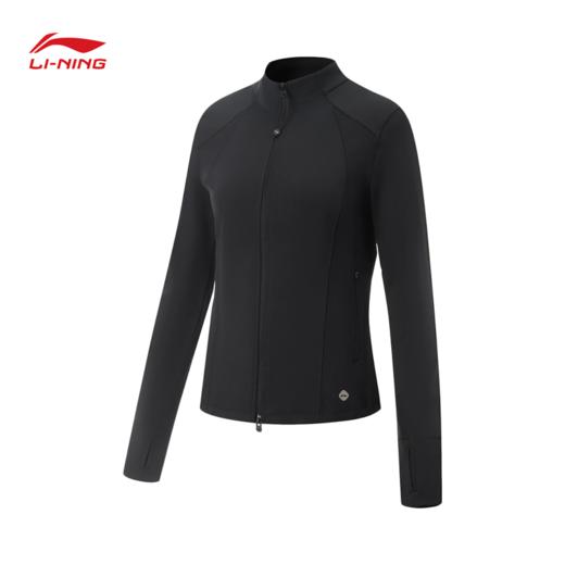 李宁女子加绒保暖修身针织运动外套AFDVB78 商品图3