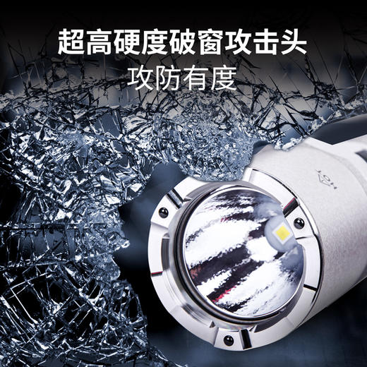 【新品现货提前购，赠送20周年纪念徽章和便携袋】微弧氧化版P80执勤EDC日用家用手电 商品图7