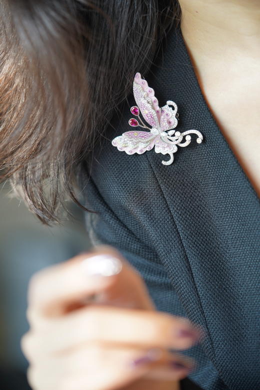 高定胸花【蝶公主】 商品图6