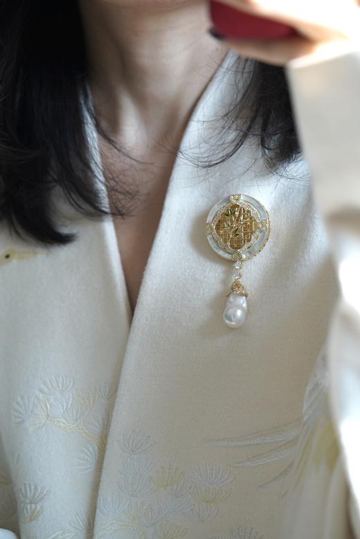 文艺竹系列胸花 （单款） 商品图2