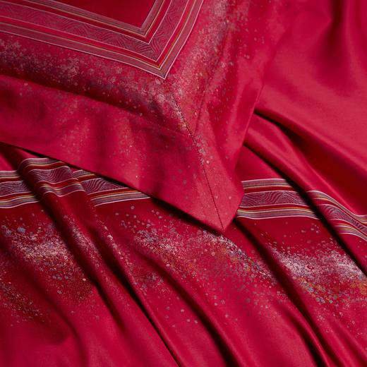 恐龙家纺XX 【星月之舞】80S全棉色织提花婚庆四件套（线下专柜款） 商品图3