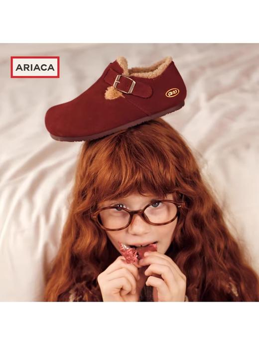 ARIACA艾芮苏女童加绒勃肯鞋冬季保暖二棉毛毛鞋软底儿童女孩棉鞋 商品图4