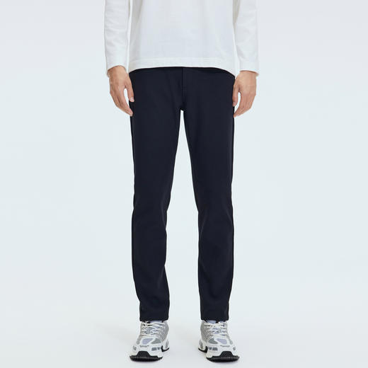 【门店同款】圣得西2025年男士冬季复合羽绒底休闲裤蓄热锁温长裤 商品图1