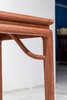 红桥红  家具严选  缅甸花梨(大果紫檀）  【128 马蹄腿霸王枨 小书桌】 商品缩略图5