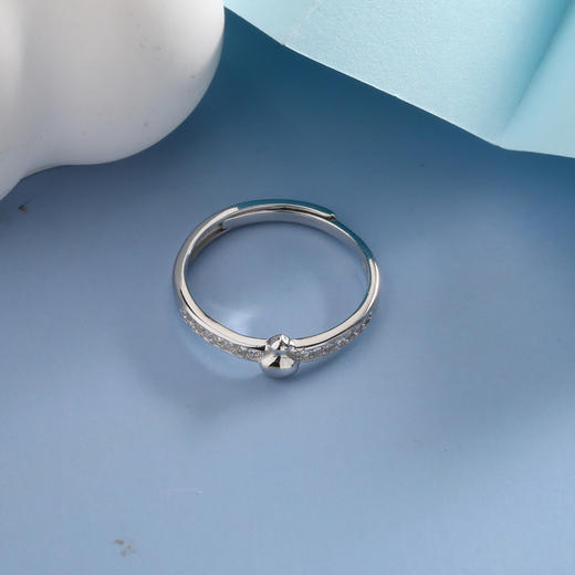 【宏艺珠宝】福禄星环·银s925戒指 商品图3