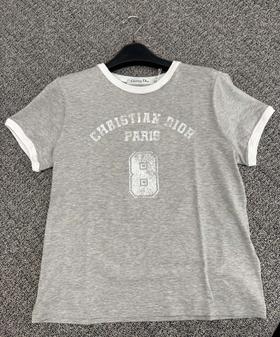 女款logo印花短袖T恤hu010