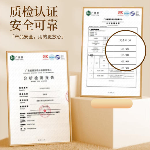 巨奇-抑菌香氛洗脚液350ml*3瓶+搓脚垫套装 商品图2