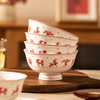 摩登主妇十二生肖陶瓷饭碗家用碗具2025新款高颜值餐具年夜饭团圆饭礼盒 商品缩略图6