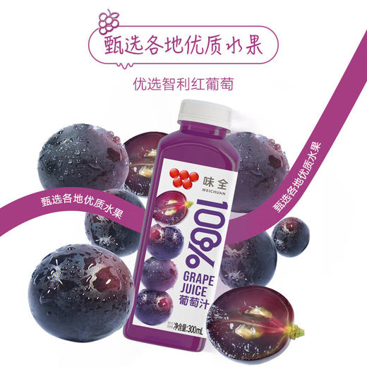 味全 常温葡萄汁 300mL*10入 商品图3
