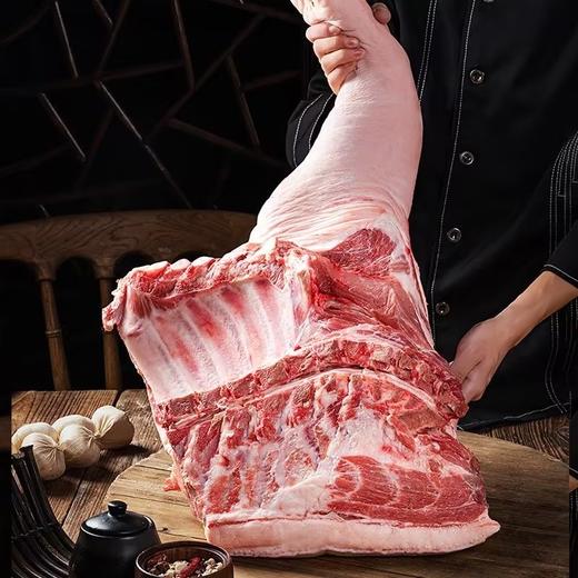 【正大年猪 · 新鲜预定】正大白猪肉 12.8元/斤  提前锁定 半头猪带前蹄后蹄，不含内脏与头~默认整半，可分割三段（需备注）称重退差，多退少补~ 商品图5
