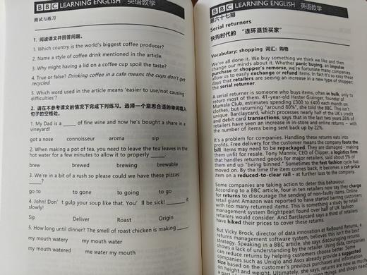 定制版A4道林纸大字《BBC Take Away English》 随身英语系列2册，PET-FCE水平，赠音频 商品图1