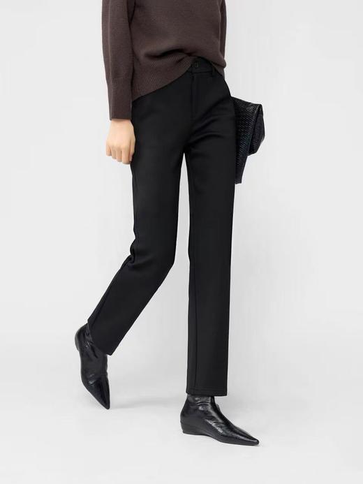 加厚银狐绒保暖西装烟管显瘦神裤一条过冬 商品图2