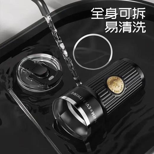 随行咖啡杯不锈钢保温杯男士高档随行商务吸管外带双饮保冷水杯 商品图3