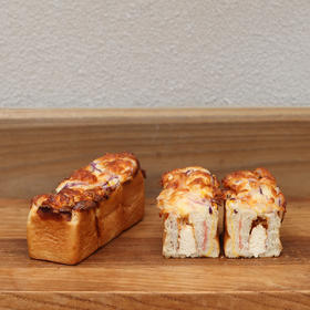 三重芝士火腿吐司