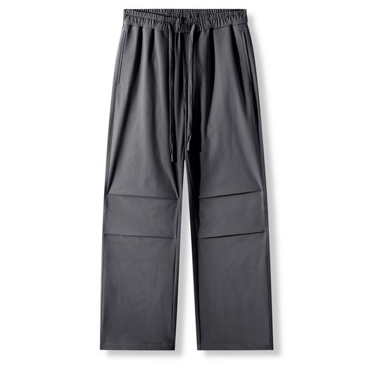 【易打理】圣得西2025年冬季休闲裤系绳男女同款基础百搭直筒裤 商品图14