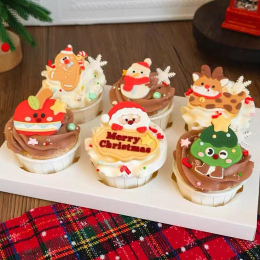 杯子蛋糕（圣诞款） 商品图0