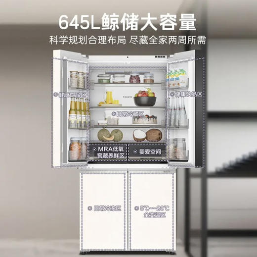 卡萨帝（Casarte）冰箱 BCD-645WGCTDM7Y9U1 商品图11