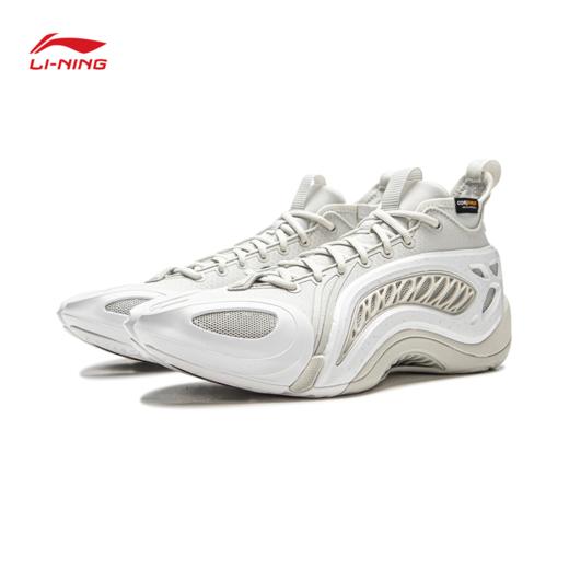 李宁反伍BADFIVE制空1 SUPER 鬼影男子轻量高回弹中帮篮球外场鞋ABFV037-7 商品图5