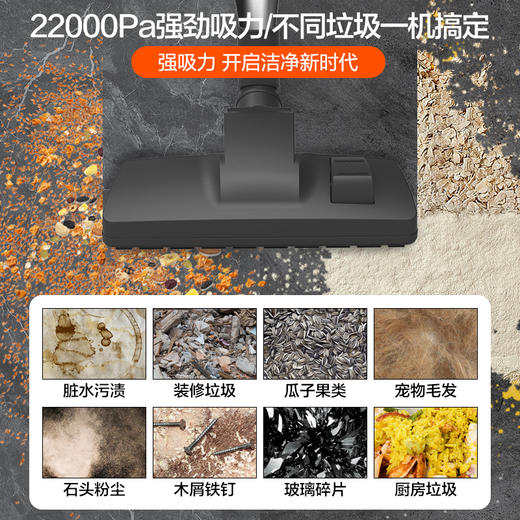 【小店】亿力YL6253E桶式吸尘器 商品图4
