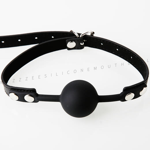 【2】谜姬 硅胶镂空口球口塞SM另类玩具 商品图2