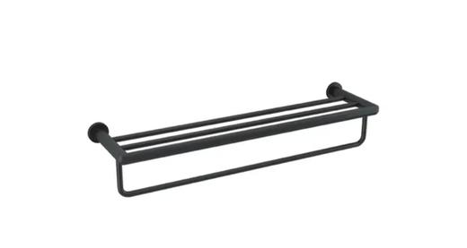 科勒珂悦?24寸双层浴巾架23569T-BL黑 商品图0