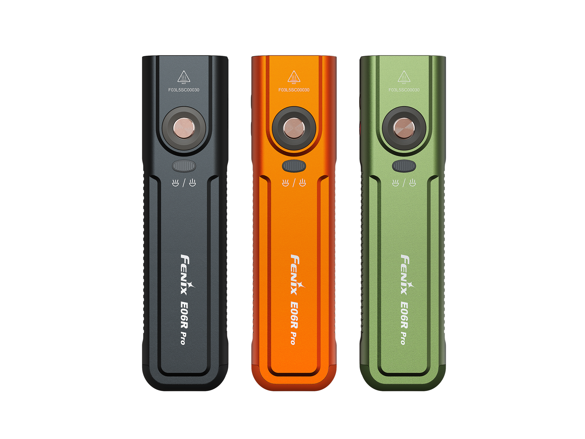 Fenix菲尼克斯E06R PRO扁筒高亮1600流明多光源双控开关手电筒