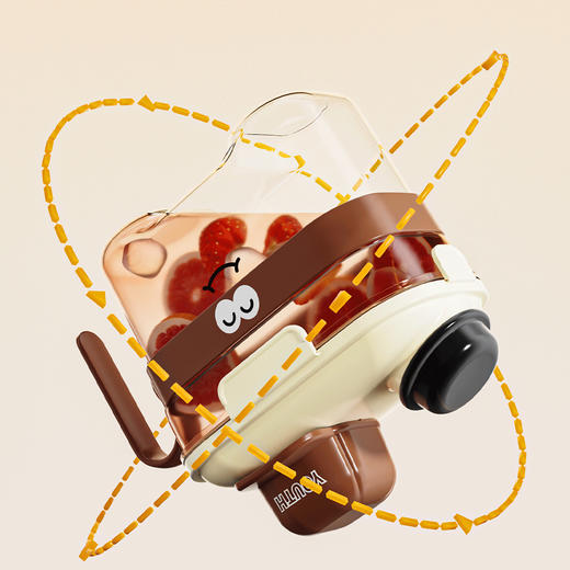 🤩今天就给大家安利【卡通防潮密封手提零食茶叶收纳盒】 😍 防潮防尘大容量  节省储存空间~ 💥给零食一个固定的“家”!! 商品图1