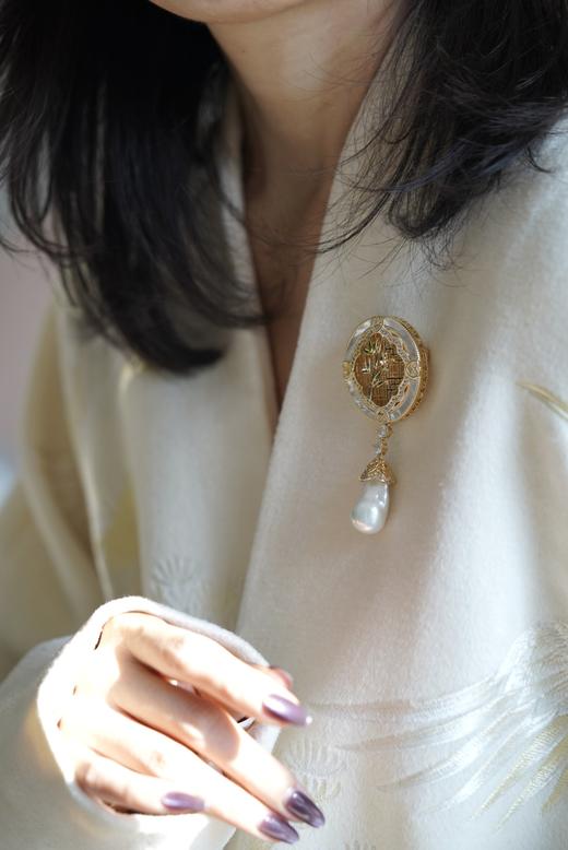 文艺竹系列胸花 （单款） 商品图0