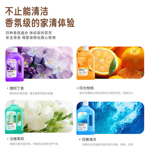巨奇-地板清洁剂柑橘味1000ml 商品图2