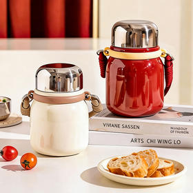 摩登主妇316L不锈钢焖烧杯保温饭盒上班族2025新款便当盒保温提桶