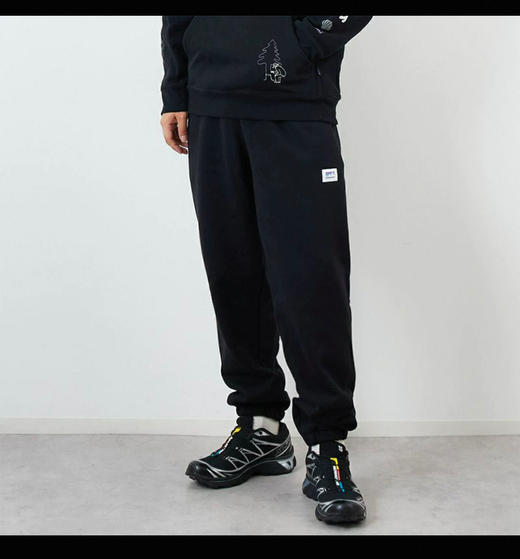 8塔 超厚加绒 秋冬简约基础白标 收口长裤卫裤 WK853 商品图1