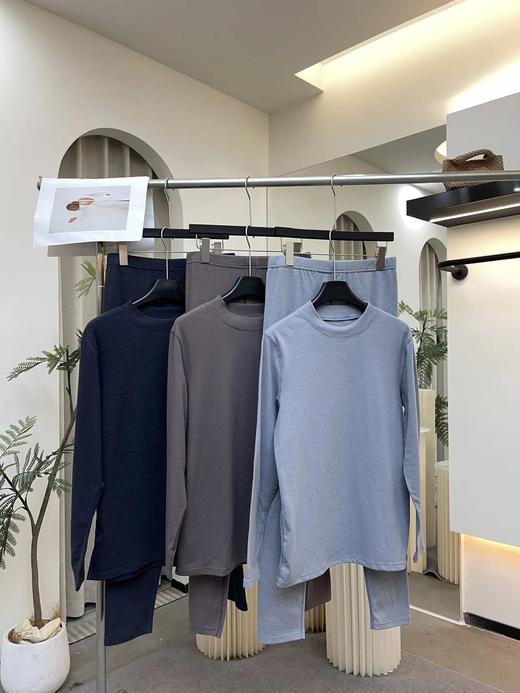 【仿生羊绒蚕丝混纺 暖绒热循环】中领护脖羊绒蚕丝暖绒套装（含羊绒蚕丝蛋白 ME4246） 商品图3