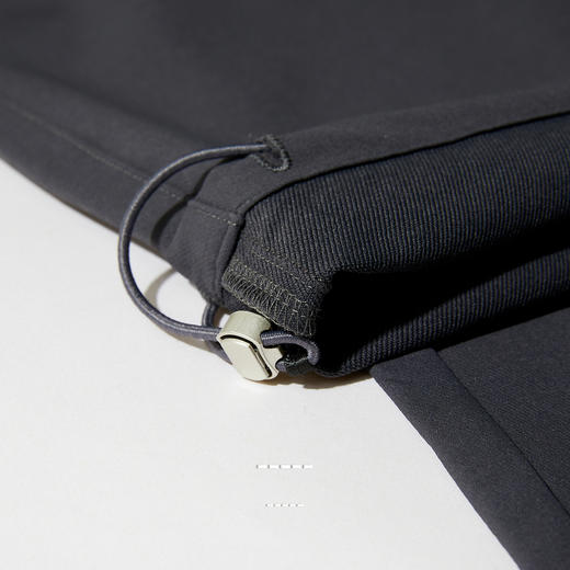 【易打理】圣得西2025年冬季休闲裤系绳男女同款基础百搭直筒裤 商品图10