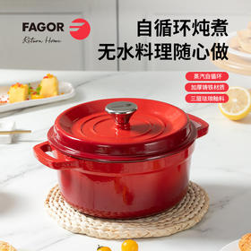 法格（FAGOR）法格铸铁珐琅锅FG-HZT2201TG【LXGWZQ5.0】