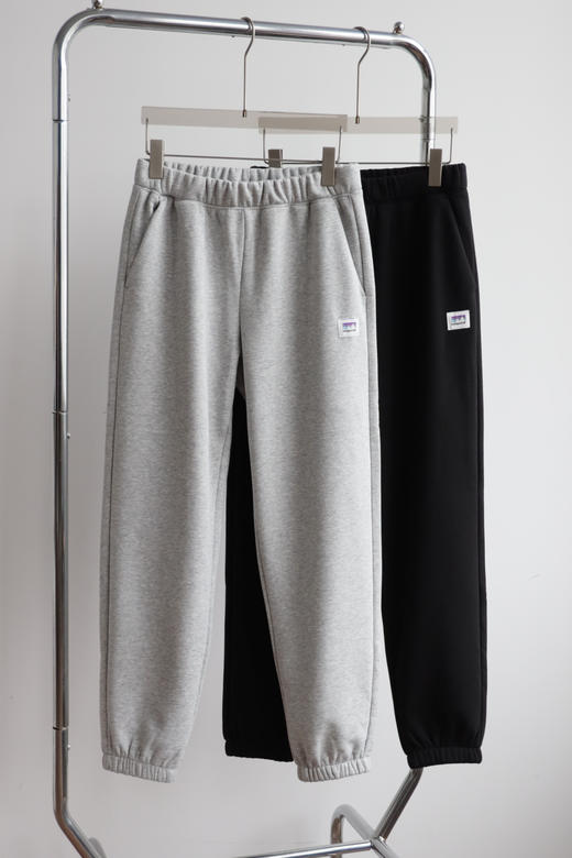 8塔 超厚加绒 秋冬简约基础白标 收口长裤卫裤 WK853 商品图2