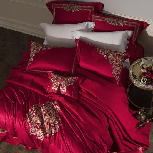 恐龙家纺TG 【佳偶香颂】婚庆四件套 商品图2