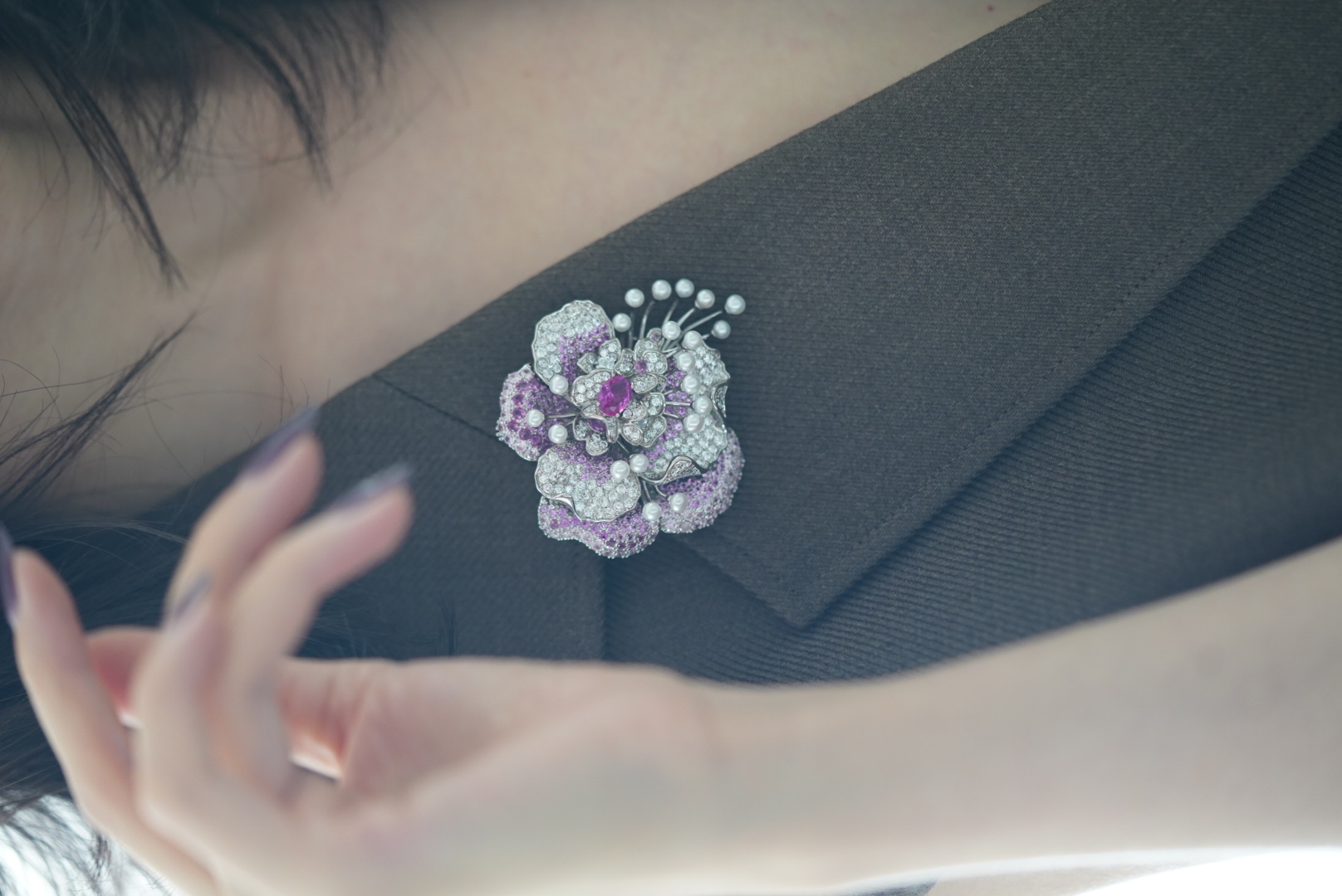 繁花落尽胸花（单款）