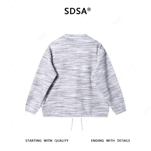 9181SDSA男士秋冬新款痞帅男装韩版简约假两件半拉链卫衣百搭宽松时尚 商品图5