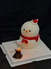 加高圣诞雪人烤棉花糖卡通蛋糕-低糖处理无添加 商品缩略图0