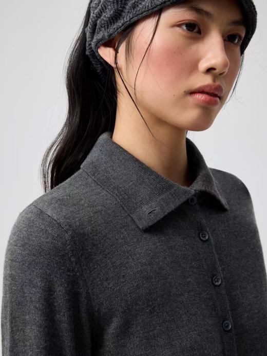 Simple Project/M25172/ 可拆卸领多穿开衫毛衣 商品图1