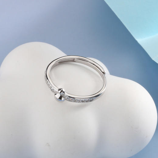 【宏艺珠宝】福禄星环·银s925戒指 商品图1