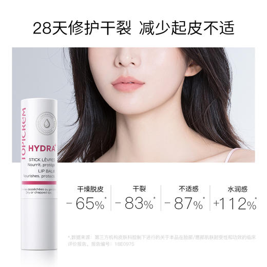 【超值2支装】TOPICREM特碧润 保湿修护润唇膏 法国百年药企出品 滋润保湿 4g/支 商品图3