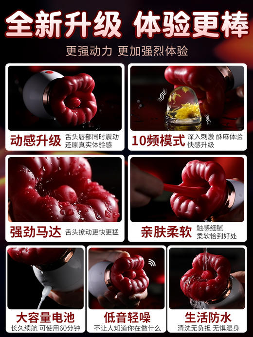 【女用器具】谜姬 唇欢口爱 商品图3