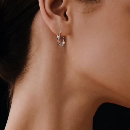 【新年礼物】alodia.co 品牌直发 CRUSH褶皱戒指耳环 925银小众设计高级感长期主义精致 商品图6