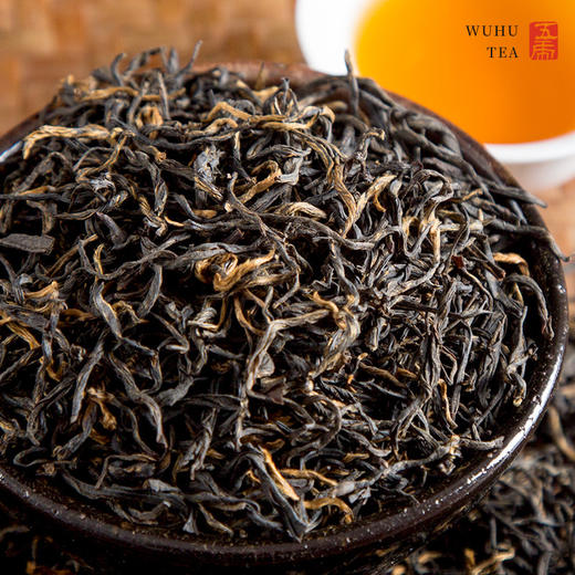 【年货礼盒】茶叶 马上有福 金骏眉红茶 提篮 茶叶礼盒 茶饮 五虎 180g 商品图2