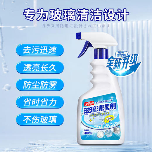 巨奇-玻璃水清洁剂白色500ml 商品图0