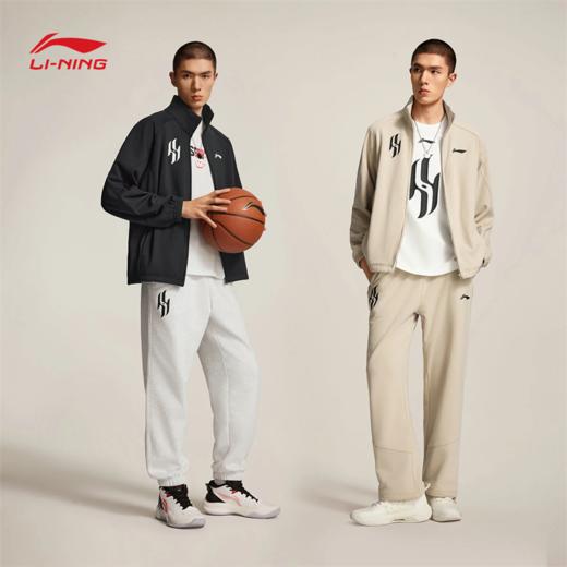 【杨瀚森同款】李宁杨瀚森篮球系列男子加绒保暖宽松运动风衣AFDVM23 商品图2