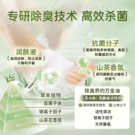 巨奇-山茶花洗脚泡泡500ml 商品图3